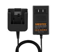 Shentec 20V Lithium Charger Compatible with Dewalt DCB205 DCB206 DCB207 DCB204 DCB203 DCB201 DCB200 DCB180 DCB181 DCB182 DCB183 DCB184 DCB205-2 Slide-in Style Battery (Not for Ni-MH/Ni-CdBattery)