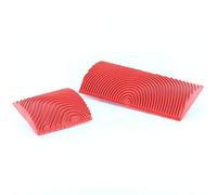 Shentian 2Pcs Wood Graining Rubber Painting Red (MS3) Manufacturer: Shentian