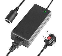Shentian Power Supply Cigarette Lighter Socket AC to DC Adapter 100V-240V to 12V Car Power Charger Converter (12V-8A)