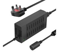 Shentian Power Supply Cigarette Lighter Socket AC to DC Adapter 110V-240V to 12V 15A Car Power Charger Converter (12V 15A Adapter)