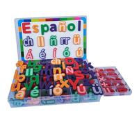 Shenvenga Spanish & English Magnetic Letters Bilingual Learning Toy 4 Sets
