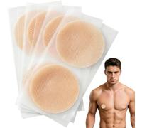 SHENYI 150 Pairs Running Nipple Covers Men, Anti-Chafing Thin Breathable Invisible Sweat Resistant Stickers For Running Cycling Marathon Gym Outdoor Sports