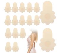 SHENYI 80pcs Boob Tape for Breast Lift, Push-Up Breast Lift, Self Adhesive Invisible Nipple Covers Nipple Breast Cove Cream