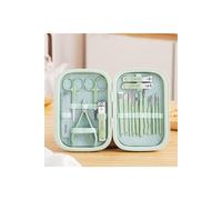 Sheonly 18Pcs Nail Clippers Manicure Set In Green Green