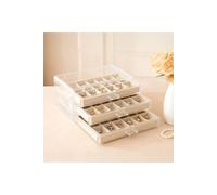 SHEONLY 2pcs Jewellery Storage Boxs in Beige SHEONLY Beige
