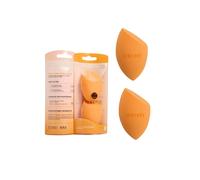 Sheonly 2Pcs Makeup Sponge For Dry & Wet Dual-Use In Orange Orange
