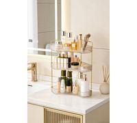 SHEONLY 3-Tier Corner Bathroom Counter Organiser in Yellow SHEONLY Yellow