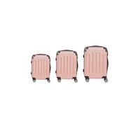 SHEONLY 3PCS Travel Suitcase Set in Pink SHEONLY Pink
