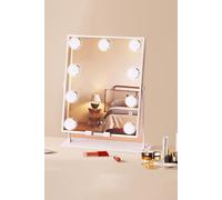 SHEONLY 9 LED Hollywood Style Vanity Mirror, 3 Lighting Modes, Touch Screen Control with a USB Wire in White SHEONLY White