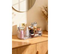 SHEONLY Multifunctional Tabletop Cosmetic Storage Organizer in White SHEONLY White
