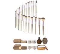 Sheonly Professional Makeup Brush & Tool Set In Brown Brown