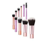 Sheonly Set Of 10 Portable Multi-Functional Makeup Brush Tools In Pink Pink