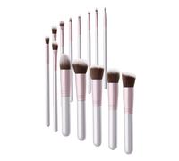 Sheonly Set Of 14 Professional Makeup Brush Tools In Pink Pink