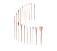 Sheonly Set Of 20 Makeup Brushes Tool In Pink Pink