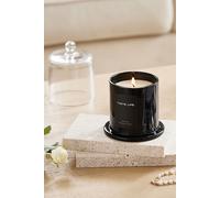 SHEONLY Sky Cypress Soy Wax Scented Candle with Bell Shaped Glass Cup in Black SHEONLY Black