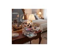 Sheonly Tabletop Cosmetic Storage Organiser In Clear Clear