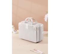 SHEONLY White Portable Makeup Case for Travel Suitcase SHEONLY White