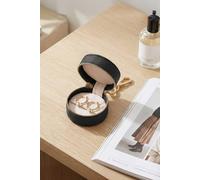 SHEONLY Women's Mini Portable PU Leather Travel Jewellery Box in Black SHEONLY Black