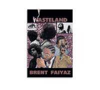Sheozho Brent F-aiyaz Poster Wasteland Album Music Collage Cover Music Posters for Room Aesthetic Canvas Wall Art Bedroom Decor12x18inch(30x45cm)