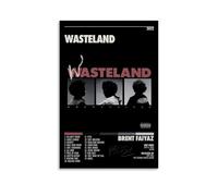 Sheozho Brent F-aiyaz Poster Wasteland Album Music Cover_Waifu2x_2x_2n Music Posters for Room Aesthetic Canvas Wall Art Bedroom Decor12x18inch(30x45cm)