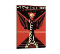 Shepard Fairey We Own The Future Art Posters Are Suitable for Decorating Living Room, Bedroom, Study, Restaurant, Corridor, Children's Room, EtcFrame-style 16x24inch(40x60cm)