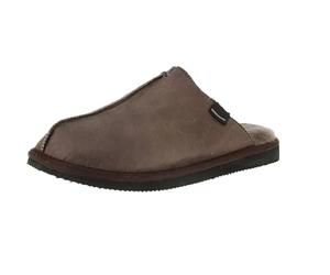 Shepherd 1201253 HUGO Men Mule Slipper Stone Oiled Antique UK 10