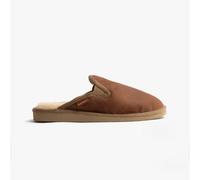 Shepherd Adam Mens Sheepskin Mules Antique/cognac - Brown - Size UK 7