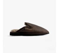 Shepherd ADAM Mens Sheepskin Mules Stone Oild Antique - UK 7