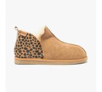 Shepherd ANNIE Womens Sheepskin Slipper Boots Leopard/Chestnut - UK 6
