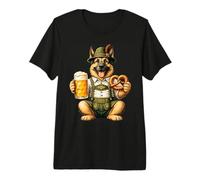 Shepherd Bavarian Beer Master - Funny Oktoberfest Dog Premium T-Shirt