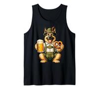 Shepherd Bavarian Beer Master - Funny Oktoberfest Dog Tank Top