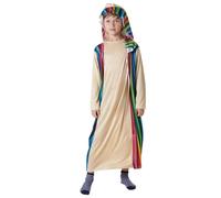 Shepherd Child Costume, Kids Fancy Dress Children's Blue and Brown Shepherd Costume for Boys, Christmas Fancy Dress for Nativity Play, School Fairs, and Festive Celebrations