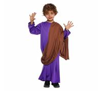 Shepherd Child Costume, Kids Fancy Dress Children's Blue and Brown Shepherd Costume for Boys, Christmas Fancy Dress for Nativity Play, School Fairs, and Festive Celebrations