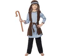 Childs Shepherd Costume with EVA Staff Small