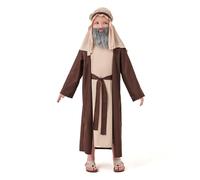 Shepherd Costume Innkeeper Costume Morph Saint Joseph Costume For Kids St Joseph Costume For Boys Biblical Costumes Kids Bible Costume Biblical Costumes For Kids (XL 129CM)