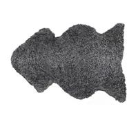 Shepherd - Ella Sheepskin Short-haired 100x60 cm, Black Graphite - Black Graphite