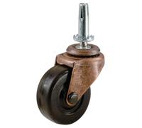 Shepherd Hardware 9347 1-5/8-Inch Medium Duty Stem Caster, 2-Pack