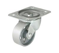 Shepherd Hardware 9780 3-Inch Cast Iron Swivel Plate Caster, 250-lb Load Capacity