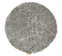 Shepherd - Ida Chair Cushion Unpadded 38 cm Round, Graphite Grey - Grey Graphite