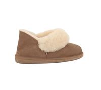 Shepherd Women's Karin Pull On Ankle Slipper Boots in Brown | Size: 6.5 Shepherd Brown 6.5