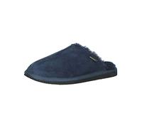 Shepherd Navy Scuff-Style Sheepskin Mule Slipper
