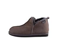 Shepherd of Sweden - Anton Sheepskin Slippers - Men - 100% Real Sheepskin - Comfort - Soft and Warm - Antique Asphalt - 11 UK