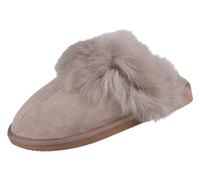 Shepherd of Sweden Evelina Slippers Stone Size 6