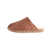 Shepherd of Sweden - Hugo Sheepskin Slippers - Men - 100% Real Sheepskin - Slip In - Comfort - Soft and Warm - Antique Cognac - 13 UK