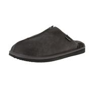 Shepherd of Sweden - Hugo Sheepskin Slippers - Men - 100% Real Sheepskin - Slip In - Comfort - Soft and Warm - Antique Asphalt - 11 UK