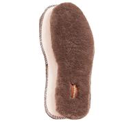 Shepherd of Sweden - Moheda Sole - 100% Real Sheepskin Insoles - Comfort - Soft and Warm - Fluffy - Brown - 6.5 UK