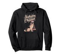 Shepherding Spirit German Shepherd Christmas Dog Mom Pullover Hoodie