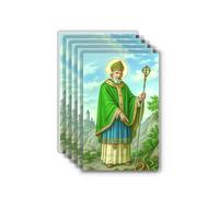 Shepherd's Grace St. Patrick’s Prayer Laminated Holy Cards - Catholic Prayer Cards 5 Pack - Pocket Size Devotional Cards for Faith, Protection, and Daily Prayer