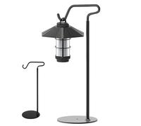 Shepherds Hook - 10.8cmHanging Wind, Heavy Duty Hanging Wind Chimes, aluminum alloy Outdoor Stable Support Lamp Poles | Lightweight Height Adjustable Lantern Stand For Fire Pit Table