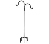 Shepherds Hooks - 51.1 Inch Metal Bird House Pole | Heavy Duty Sable Bird Feeder Hangers | Metal Garden Shepherds Hook | Bird Feeding Station Garden Accessories for Bird Feeders Flower Pots Plant
